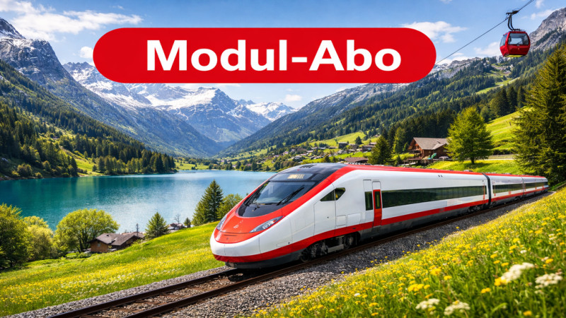 🚆 Modul-Abo en Suisse – Abonnement flexible SBB
